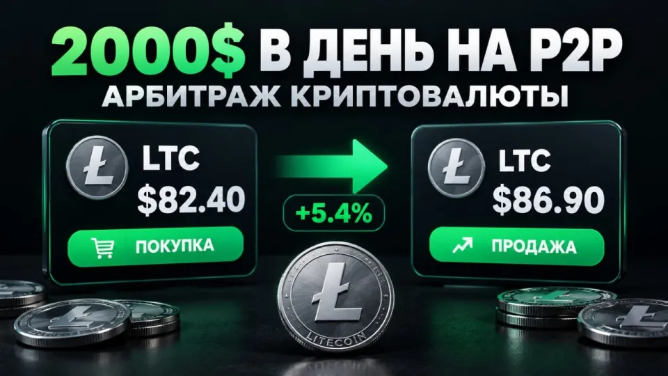Арбитраж криптовалюты: как заработать на межбиржевом арбитраже до 2000$ в день
